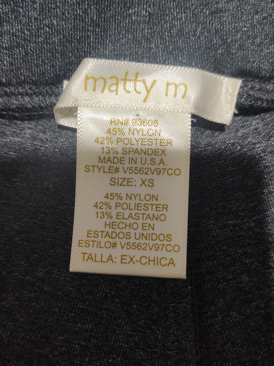 Matty m Women Gray Sport Tights