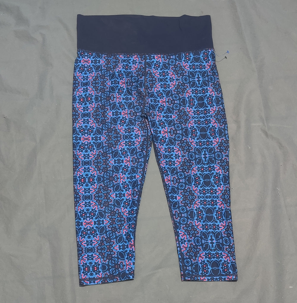 Fabletics Women Blue Sport Tights
