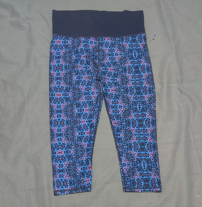 Fabletics Women Blue Sport Tights