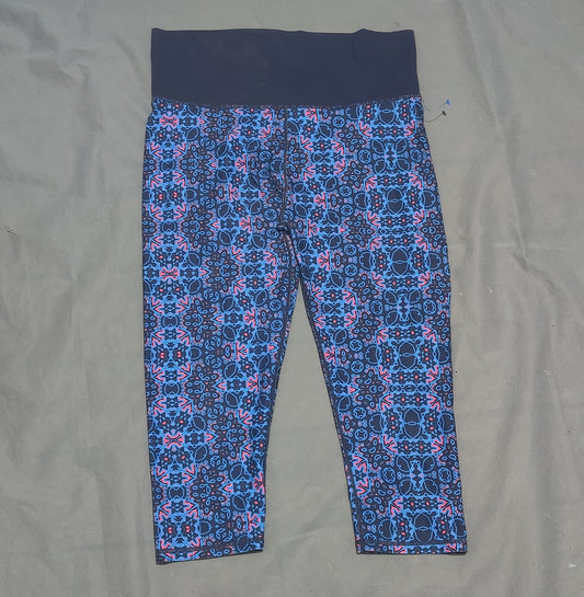 Fabletics Women Blue Sport Tights