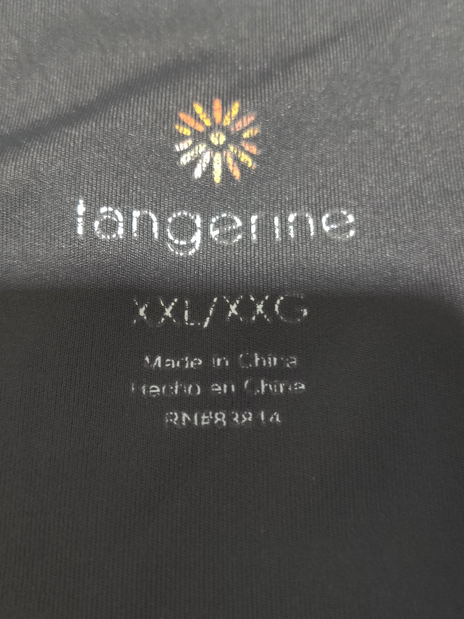 Tangerine Women Black Sport Tights