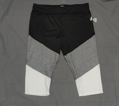 Athletic Works Women Black Sport Tights