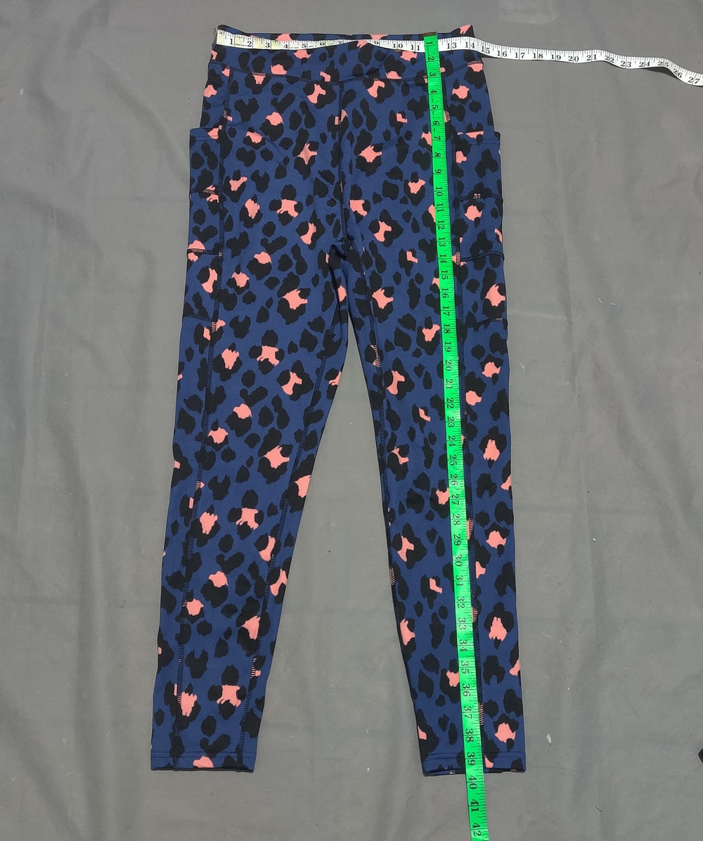 Pop Fit Women Blue Sport Tights – Preloved Labels (view 4)