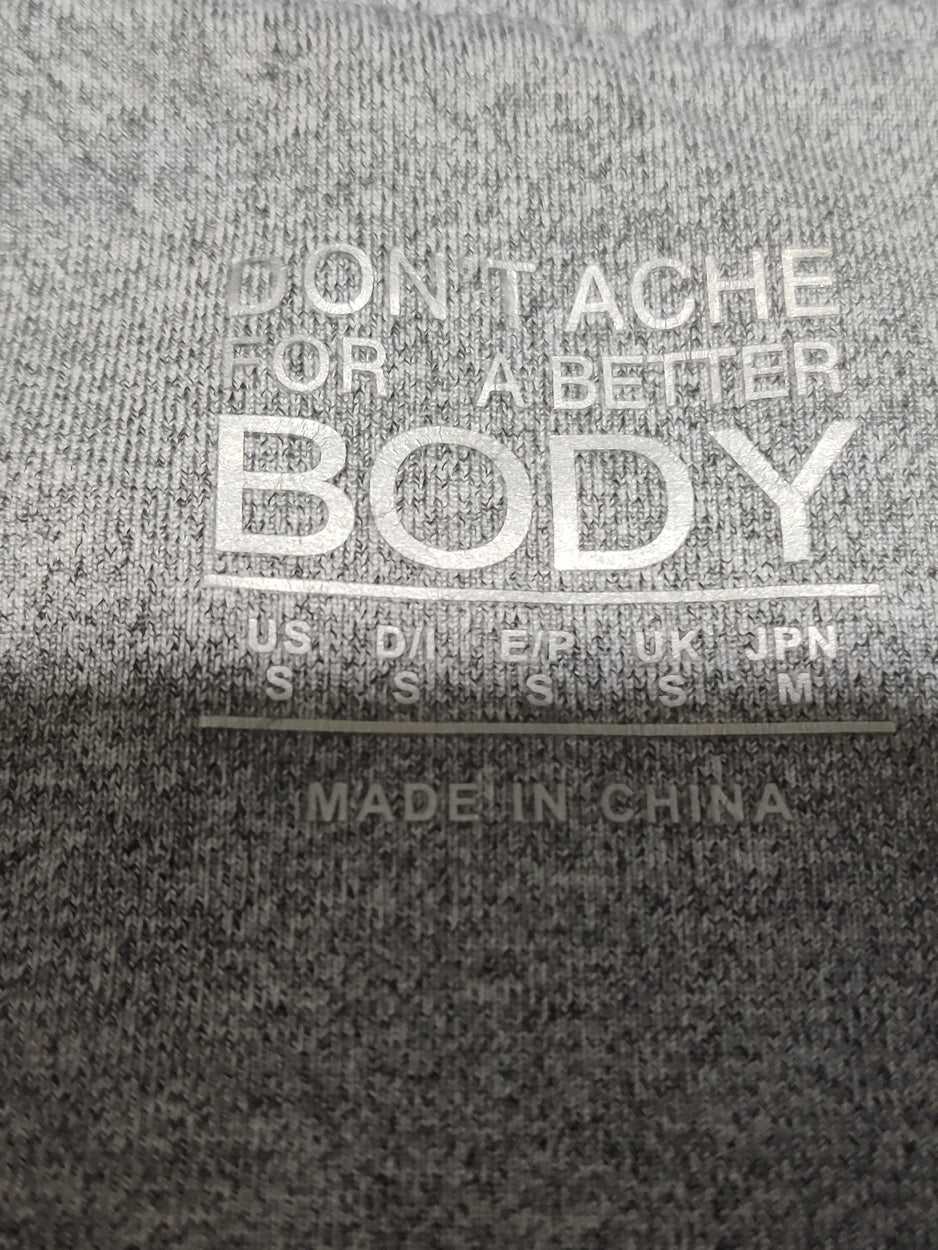 Dont Ache for a better Body Women Gray Sport Tights