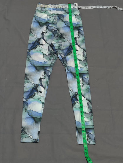 Maxed Women Blue Sport Tights