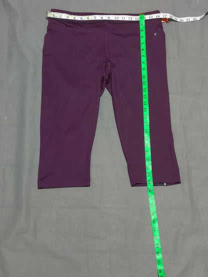 Danskin Women Purple Sport Tights