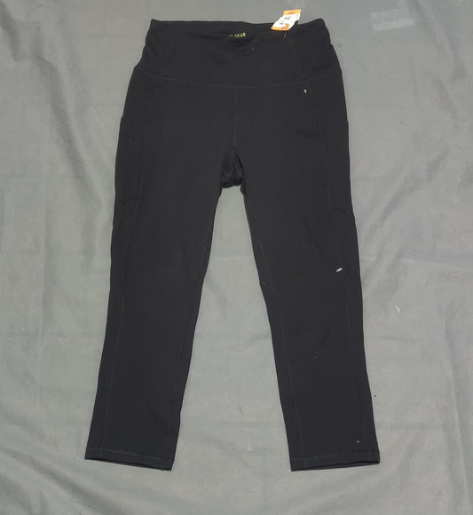 Tek Gear Women Black Sport Tights