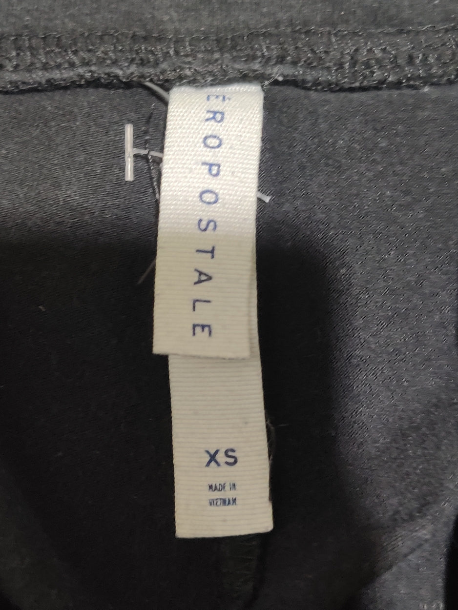 Aeropostale Women Black Sport Tights