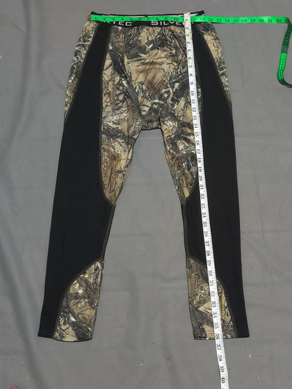 Silvertec Women Black Sport Tights