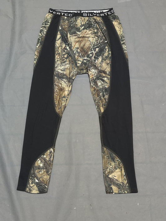 Silvertec Women Black Sport Tights