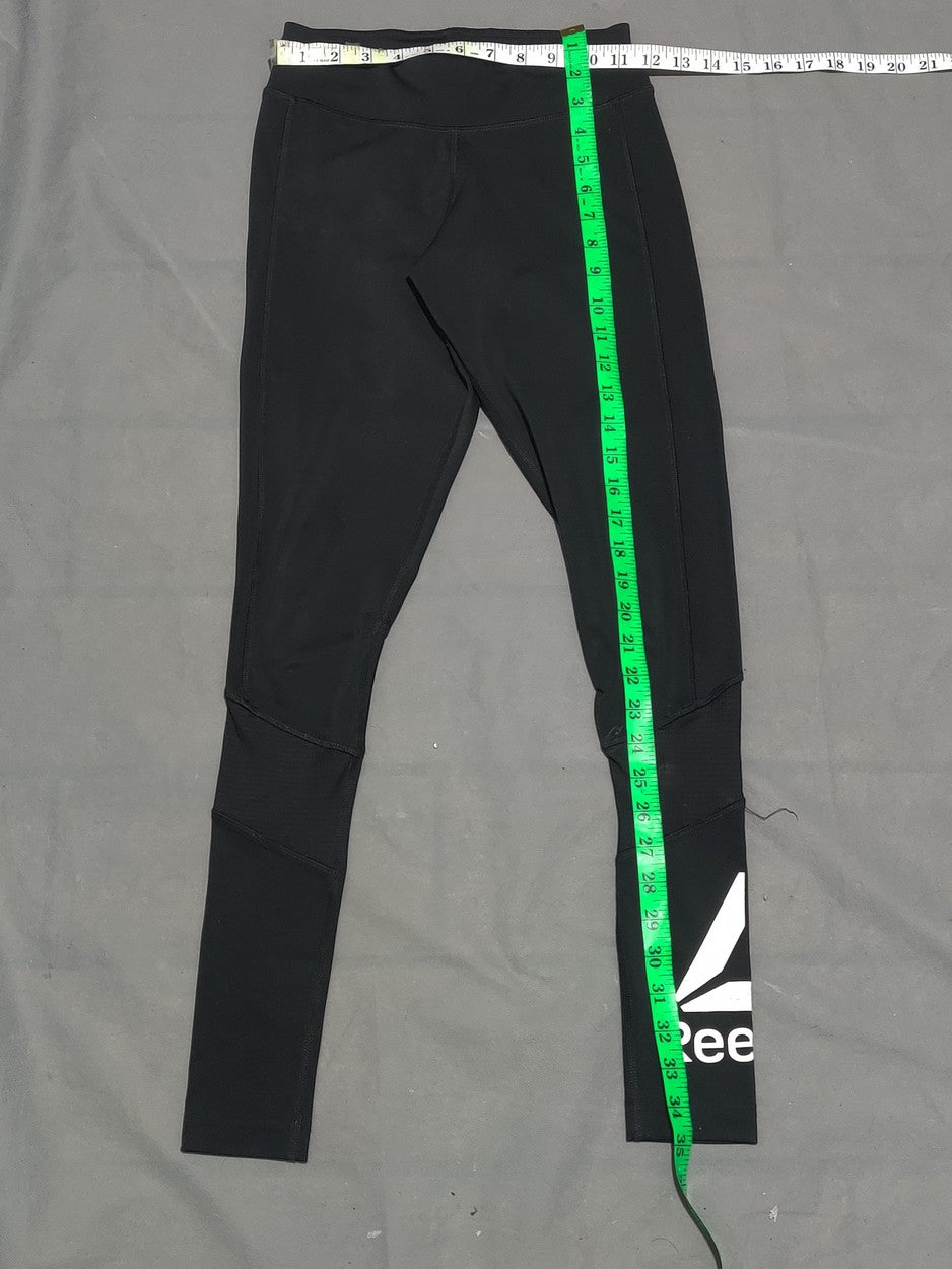 Reebok Women Black Sport Tights