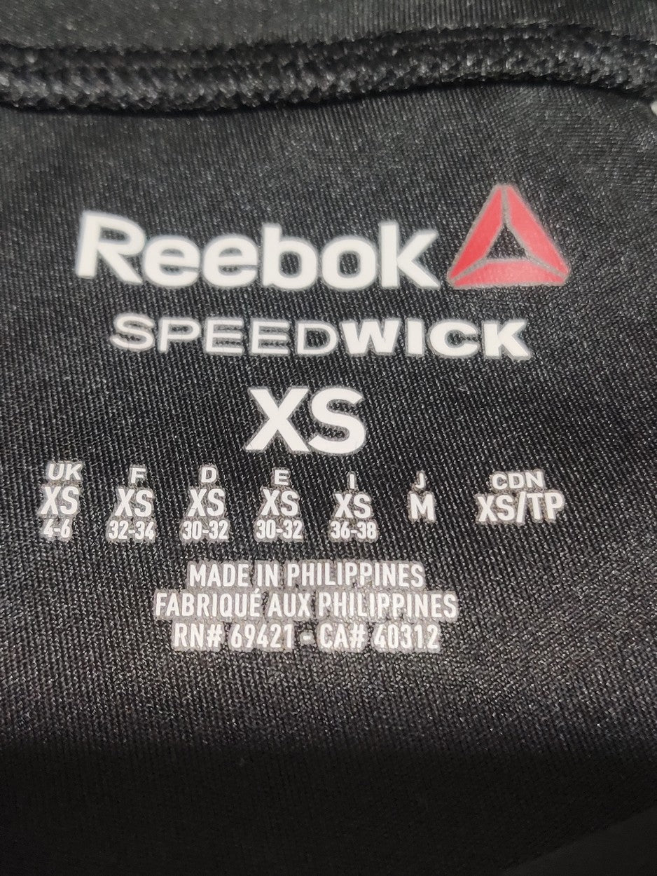 Reebok Women Black Sport Tights