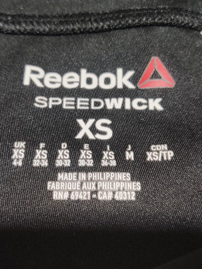Reebok Women Black Sport Tights