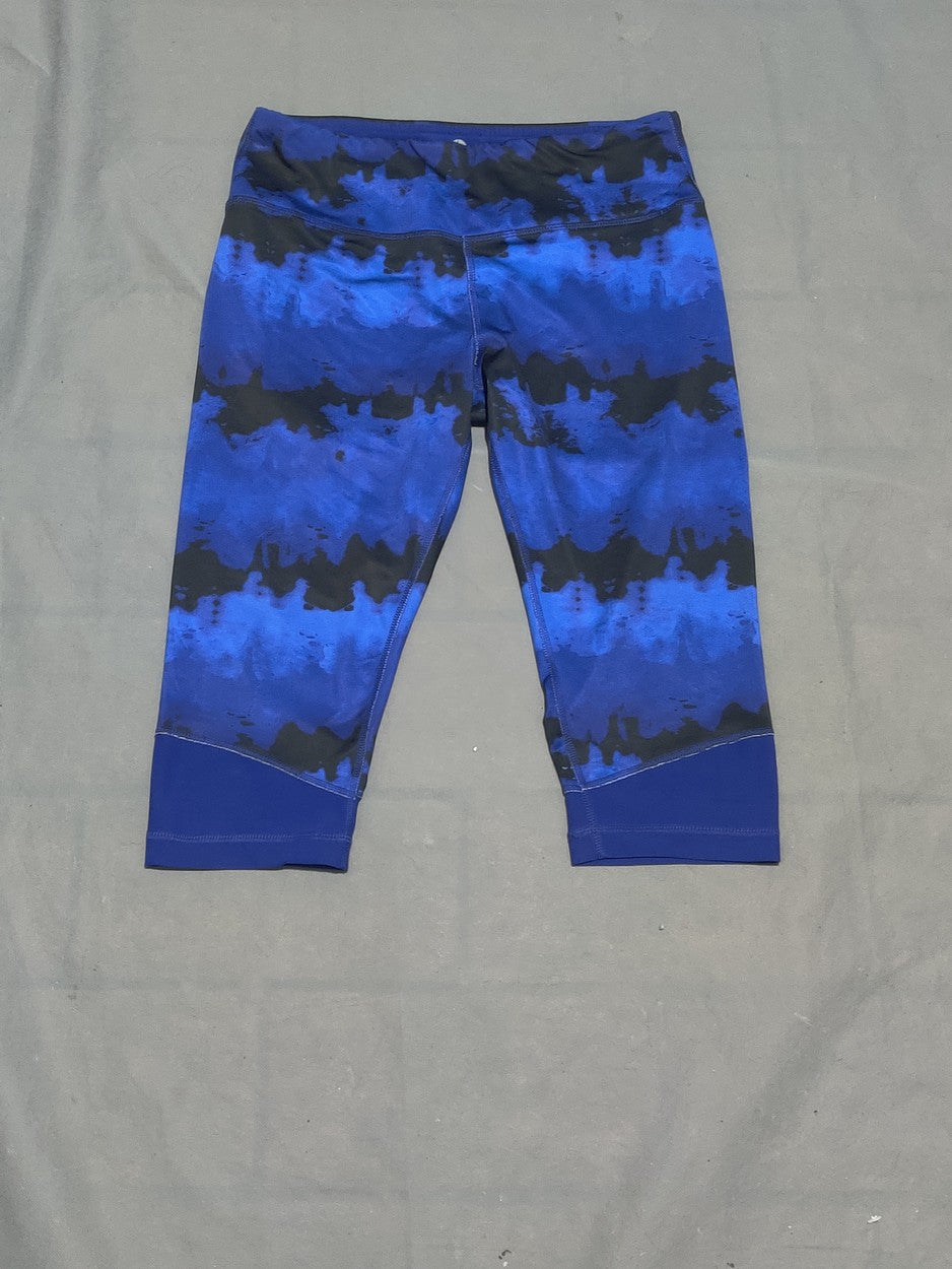 90 Degree Women Blue Sport Tights