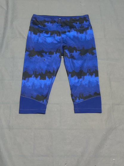 90 Degree Women Blue Sport Tights