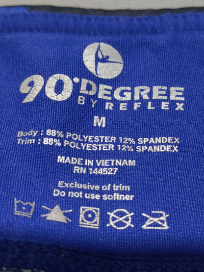 90 Degree Women Blue Sport Tights