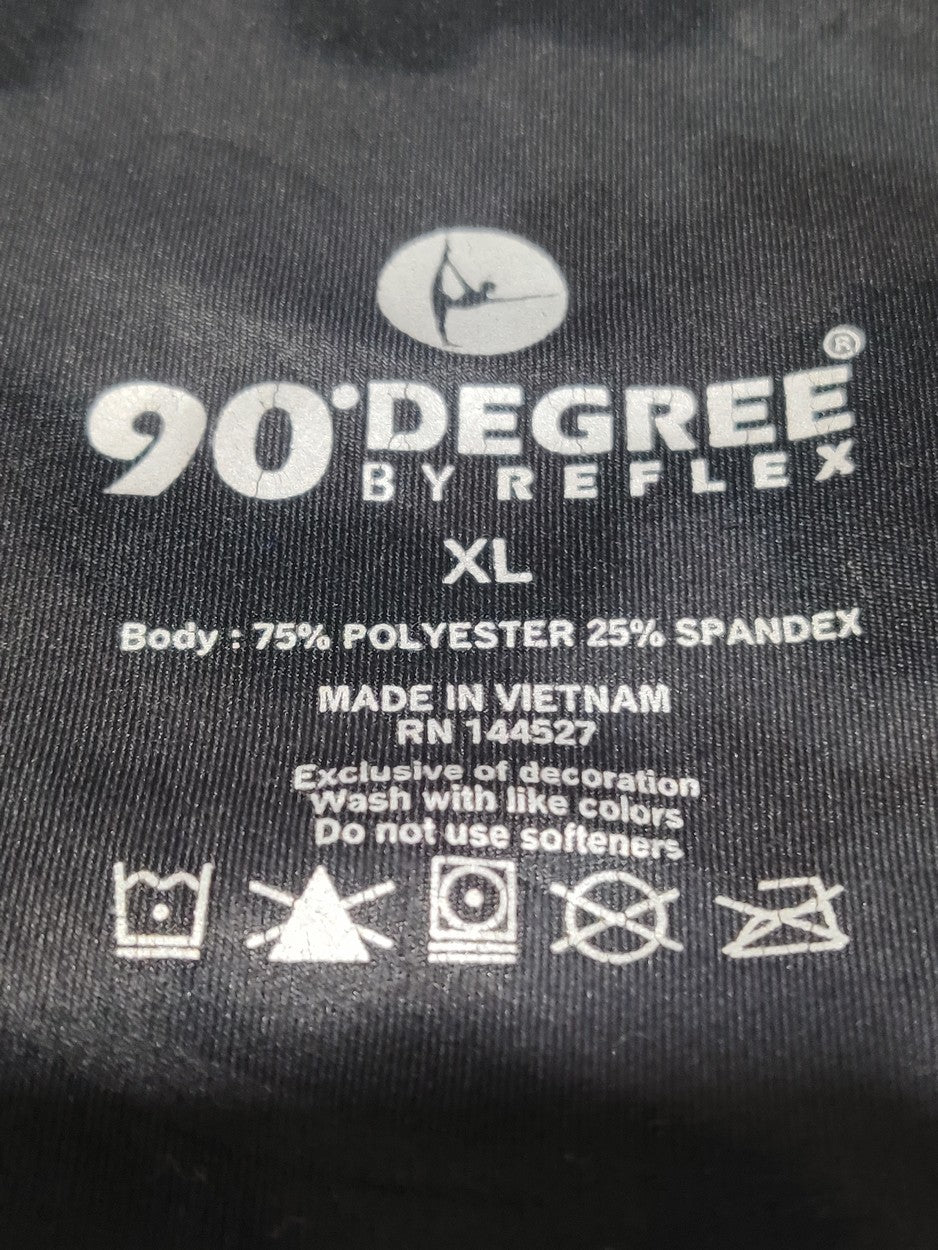 90 Degree Women Black Sport Tights