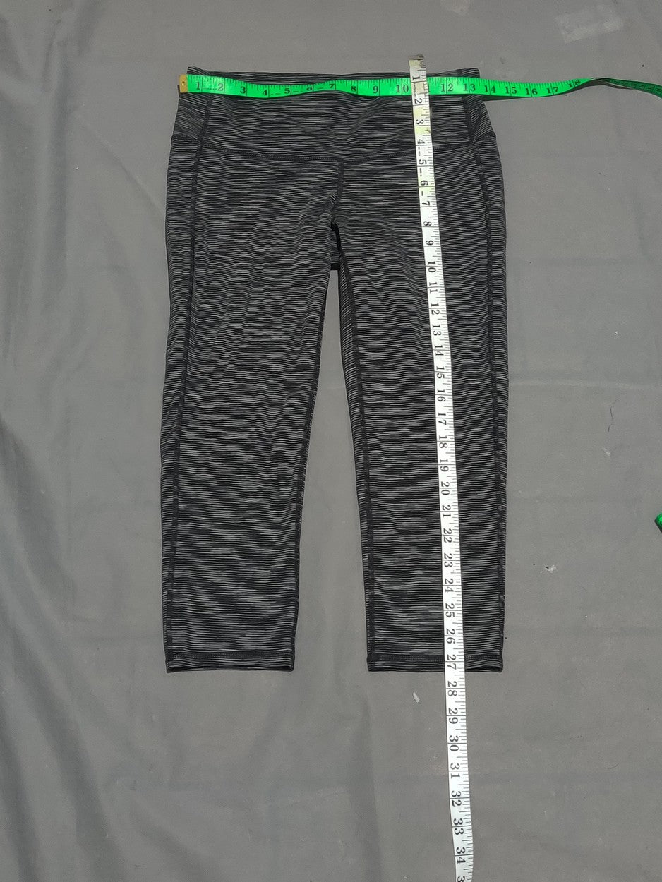 Athleta Women Gray Sport Tights