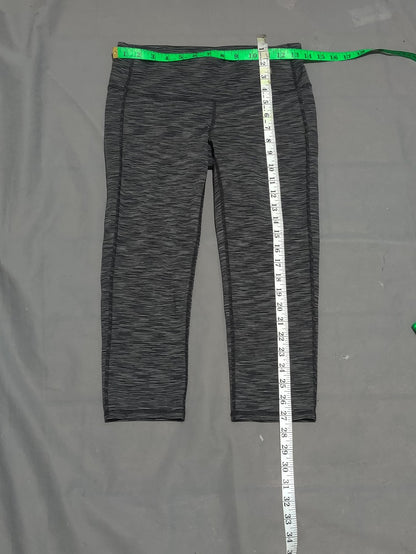 Athleta Women Gray Sport Tights