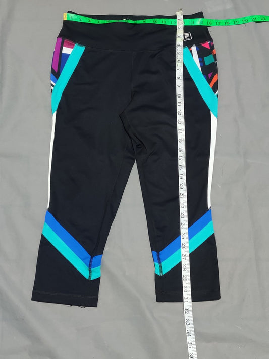 Fila Women Black Sport Tights