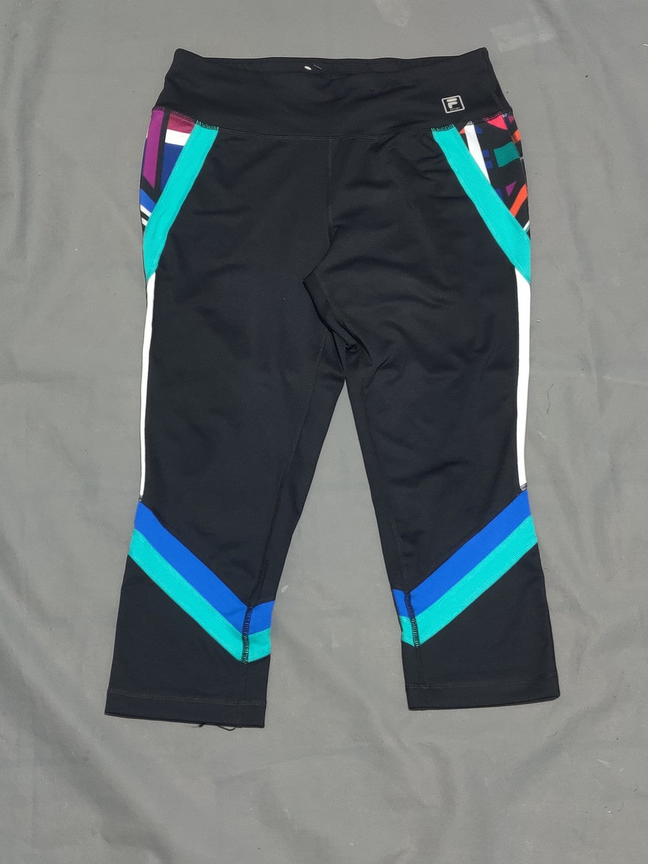 Fila Women Black Sport Tights