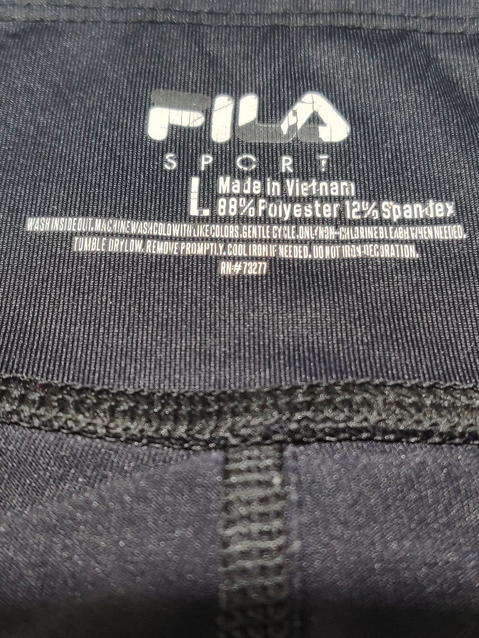 Fila Women Black Sport Tights