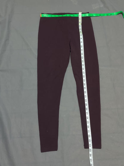 J.Jill Women Maroon Sport Tights
