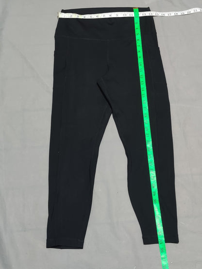 90 Degree Women Black Sport Tights