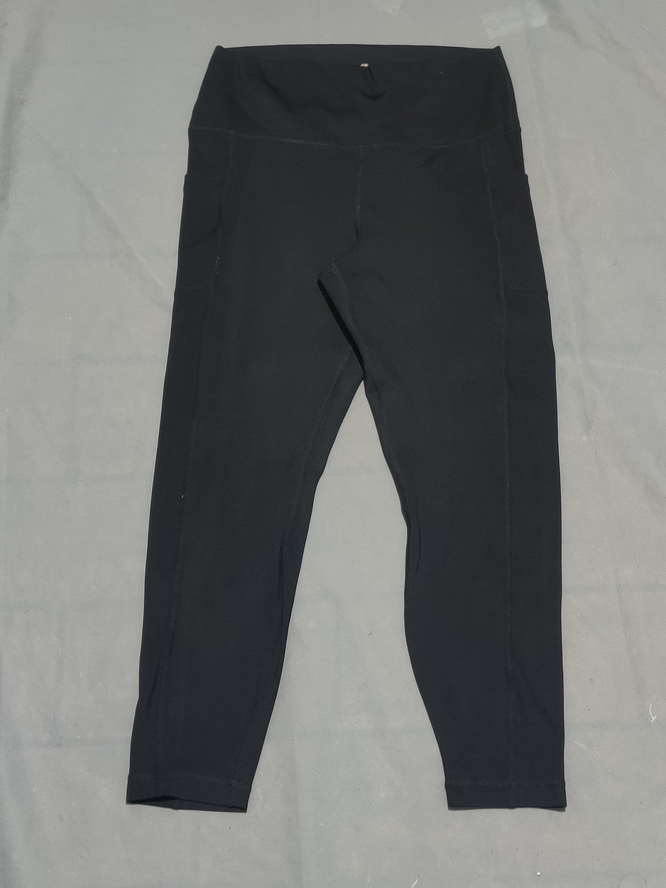 90 Degree Women Black Sport Tights