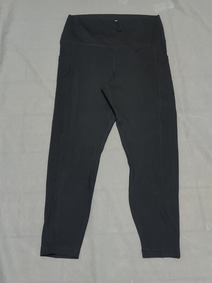90 Degree Women Black Sport Tights