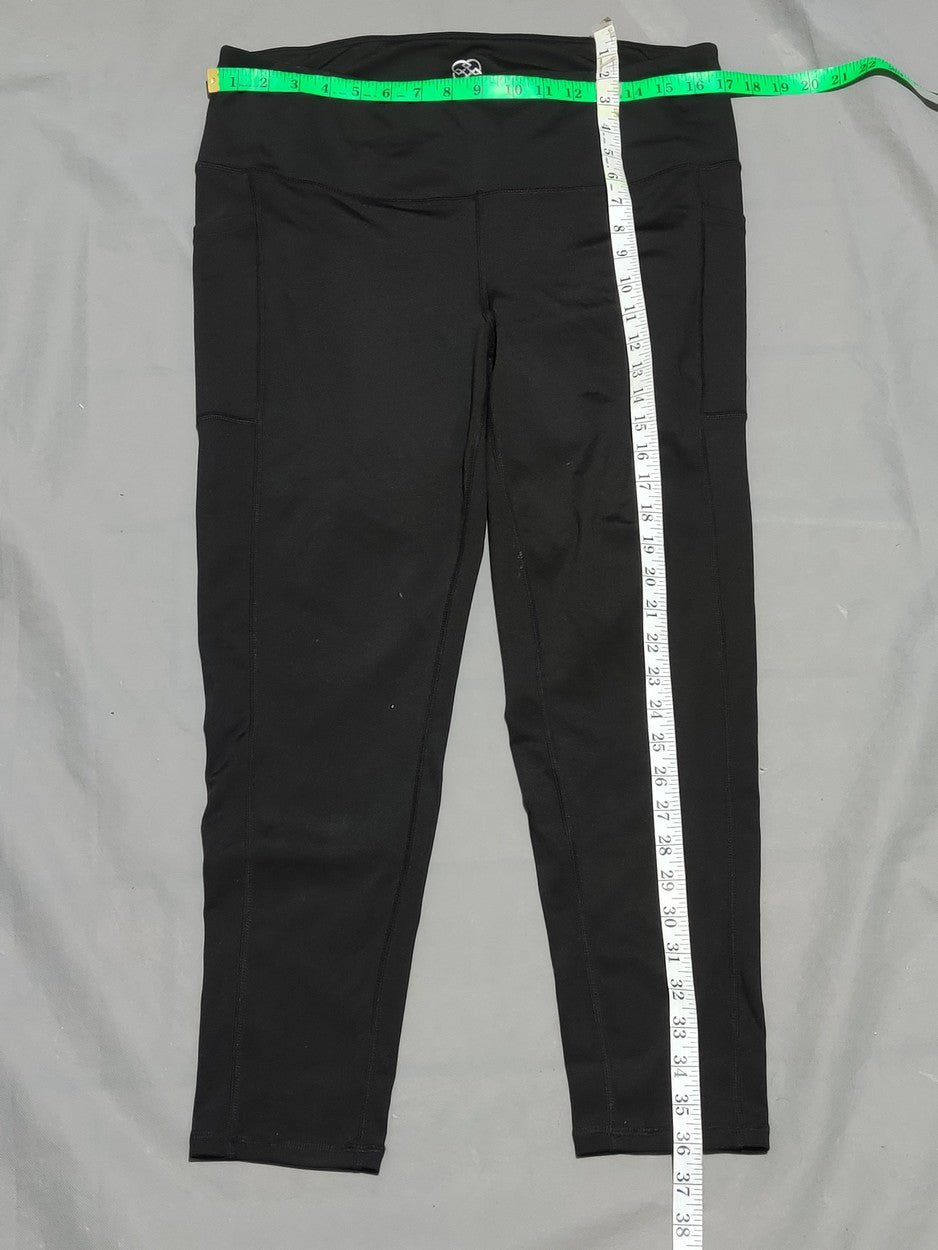 Daisy Fuentes Women Black Sport Tights