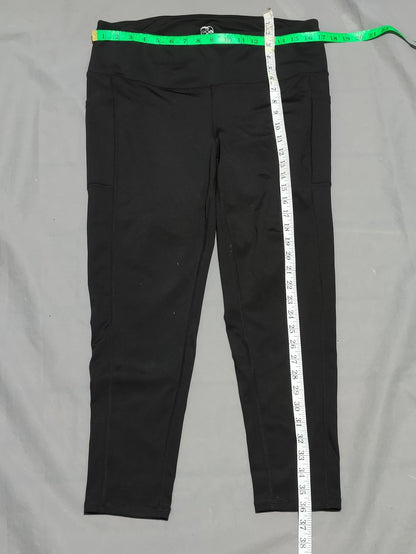 Daisy Fuentes Women Black Sport Tights
