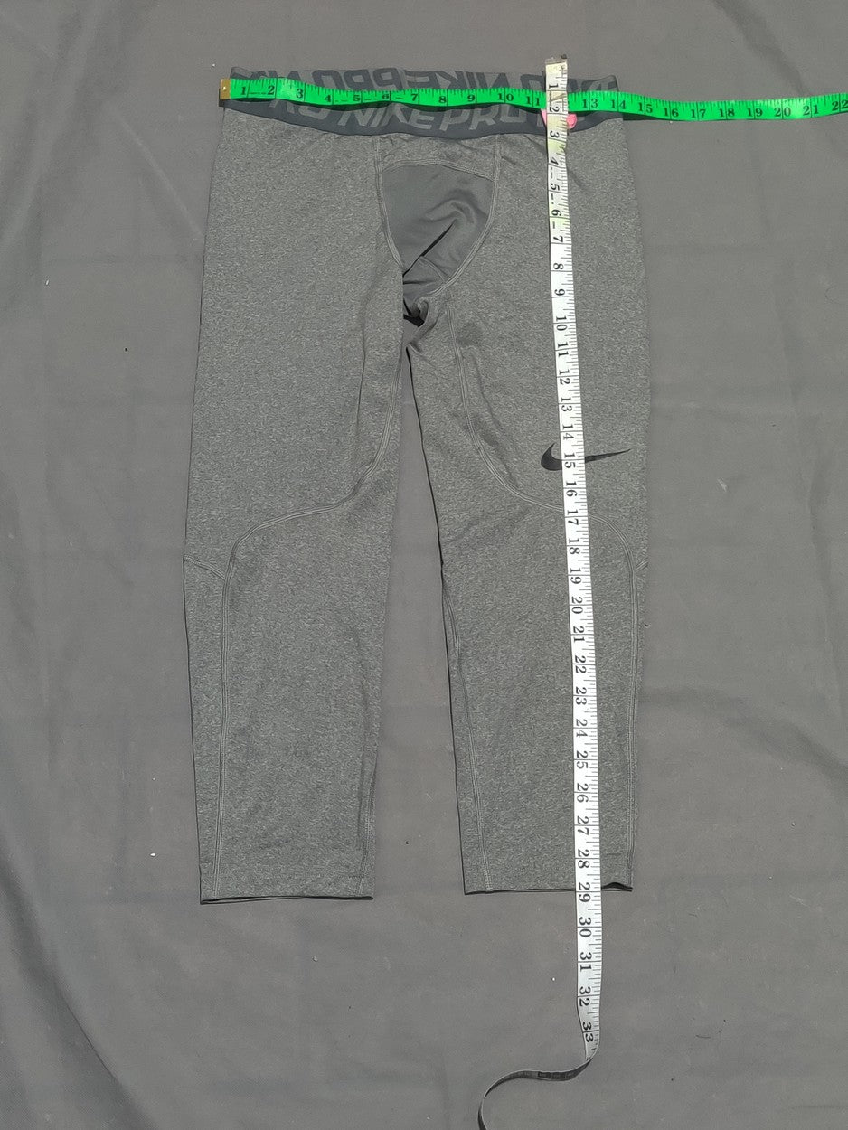 Nike Women Gray Sport Tights