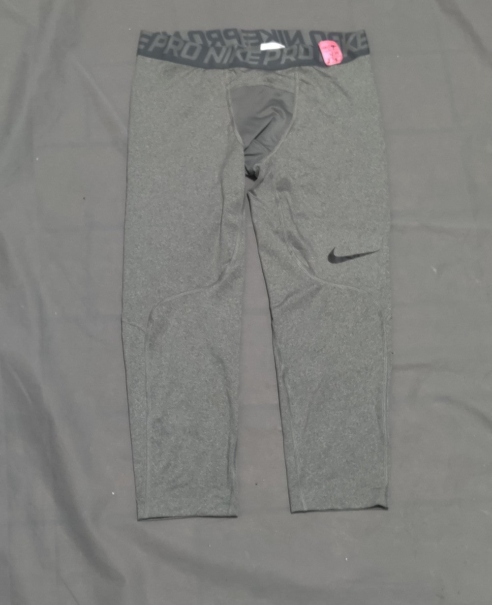 Nike Women Gray Sport Tights
