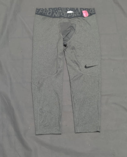 Nike Women Gray Sport Tights