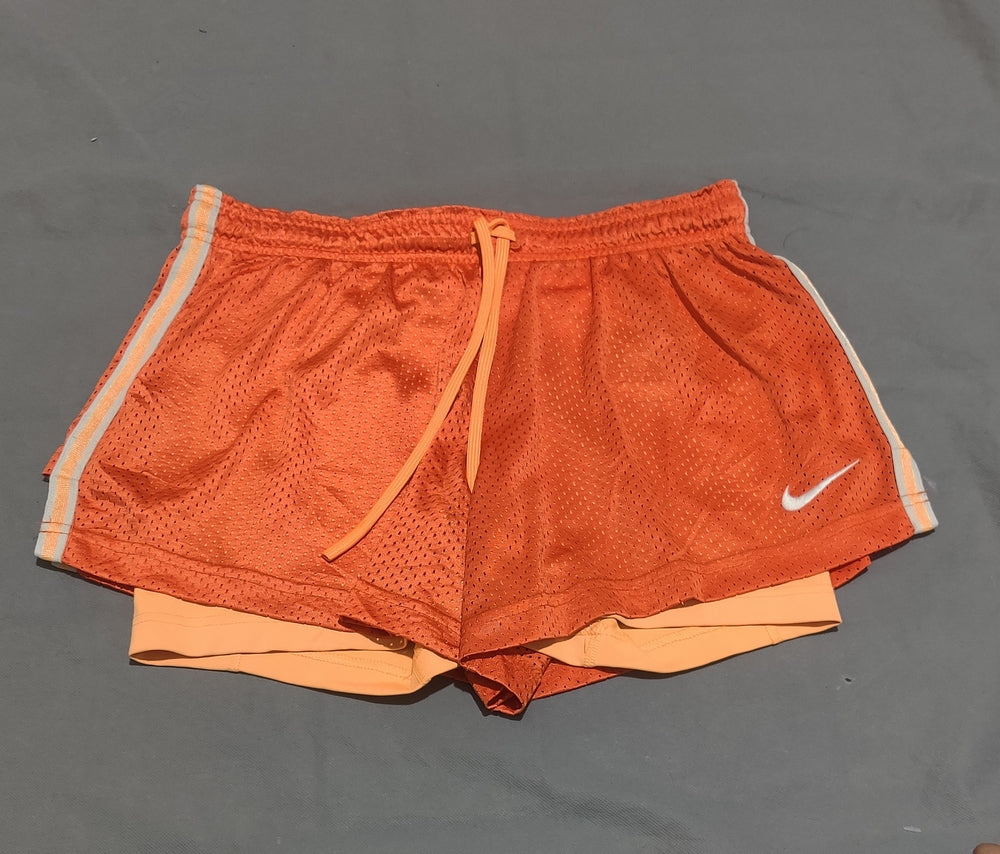Nike Women Orange Sport Short
