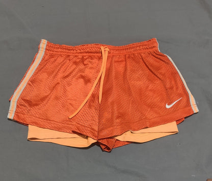 Nike Women Orange Sport Short