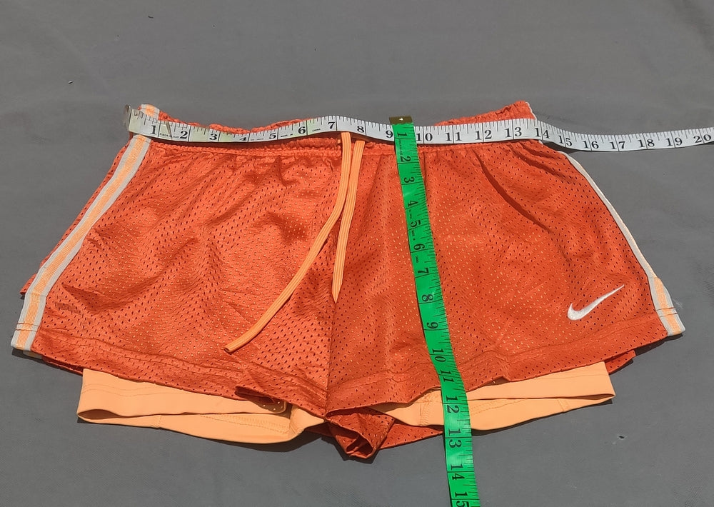 Nike Women Orange Sport Short