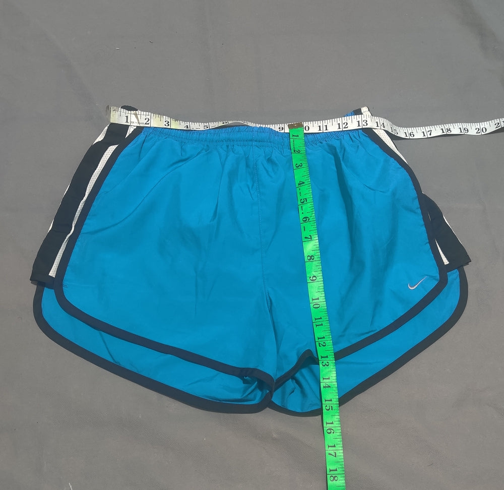 Nike Dri Fit Women Blue Sport Short
