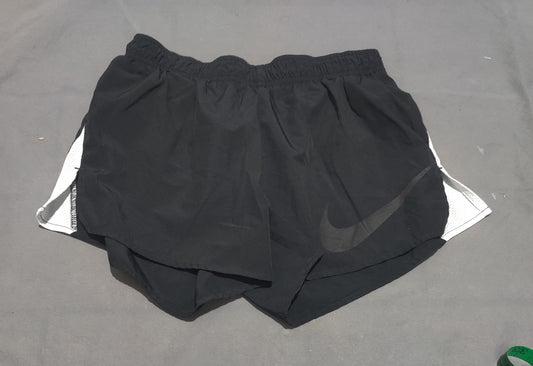 Nike Dri Fit Women Black Sport Short