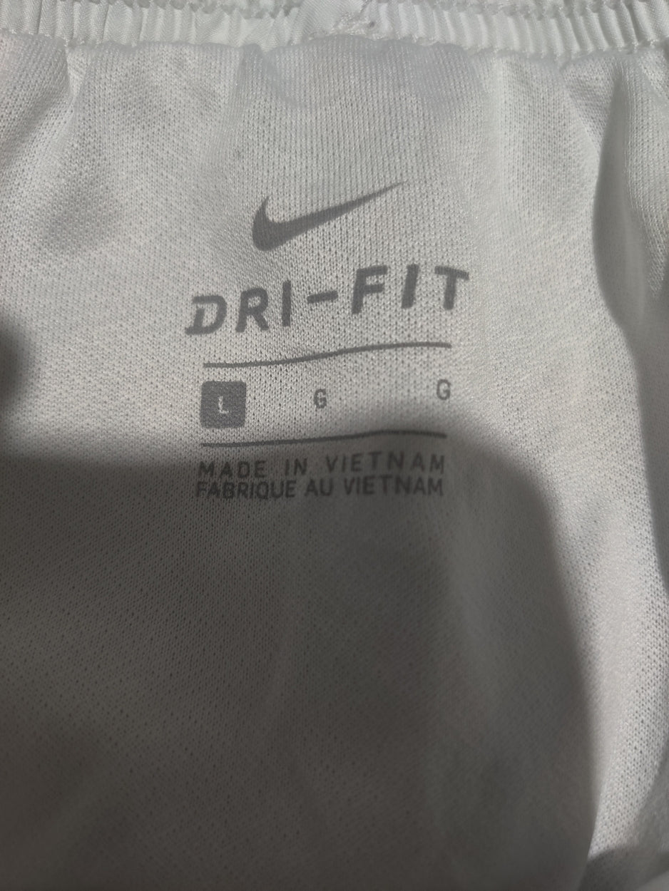 Nike Dri Fit Women White Sport Short