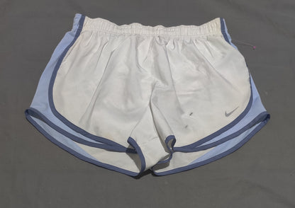 Nike Dri Fit Women White Sport Short