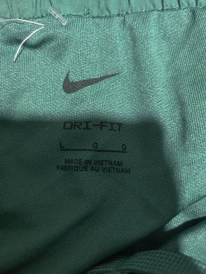 Nike Dri Fit Women Green Sport Short