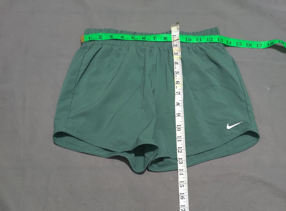 Nike Dri Fit Women Green Sport Short