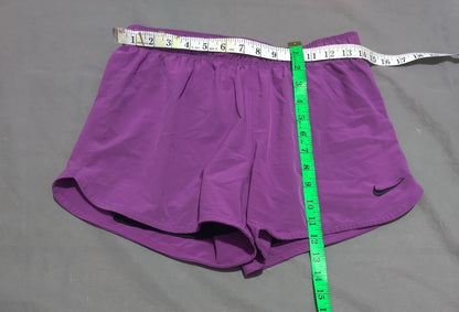 Nike Dri Fit Women Purple Sport Short