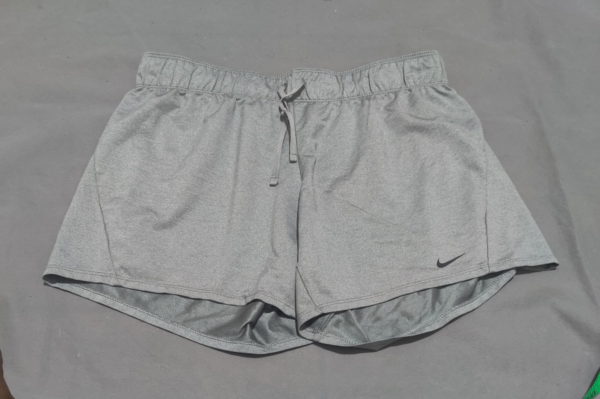 Nike Women Gray Sport Short