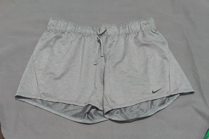 Nike Women Gray Sport Short