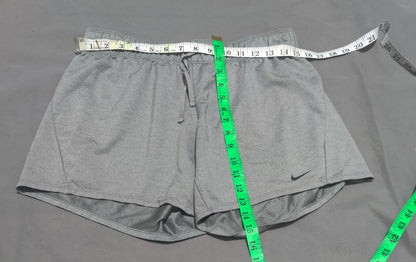 Nike Women Gray Sport Short