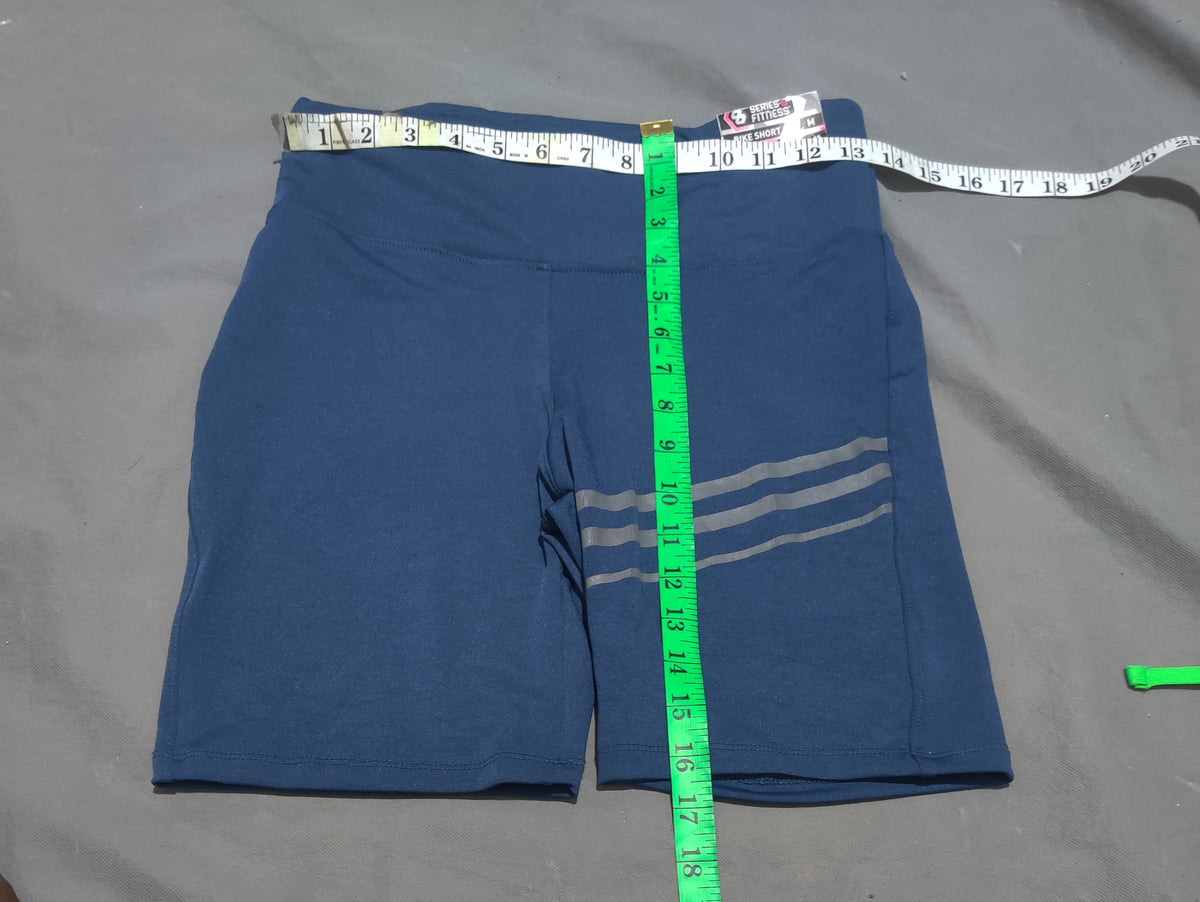 Series-8 Fitness Women Black Sport Short