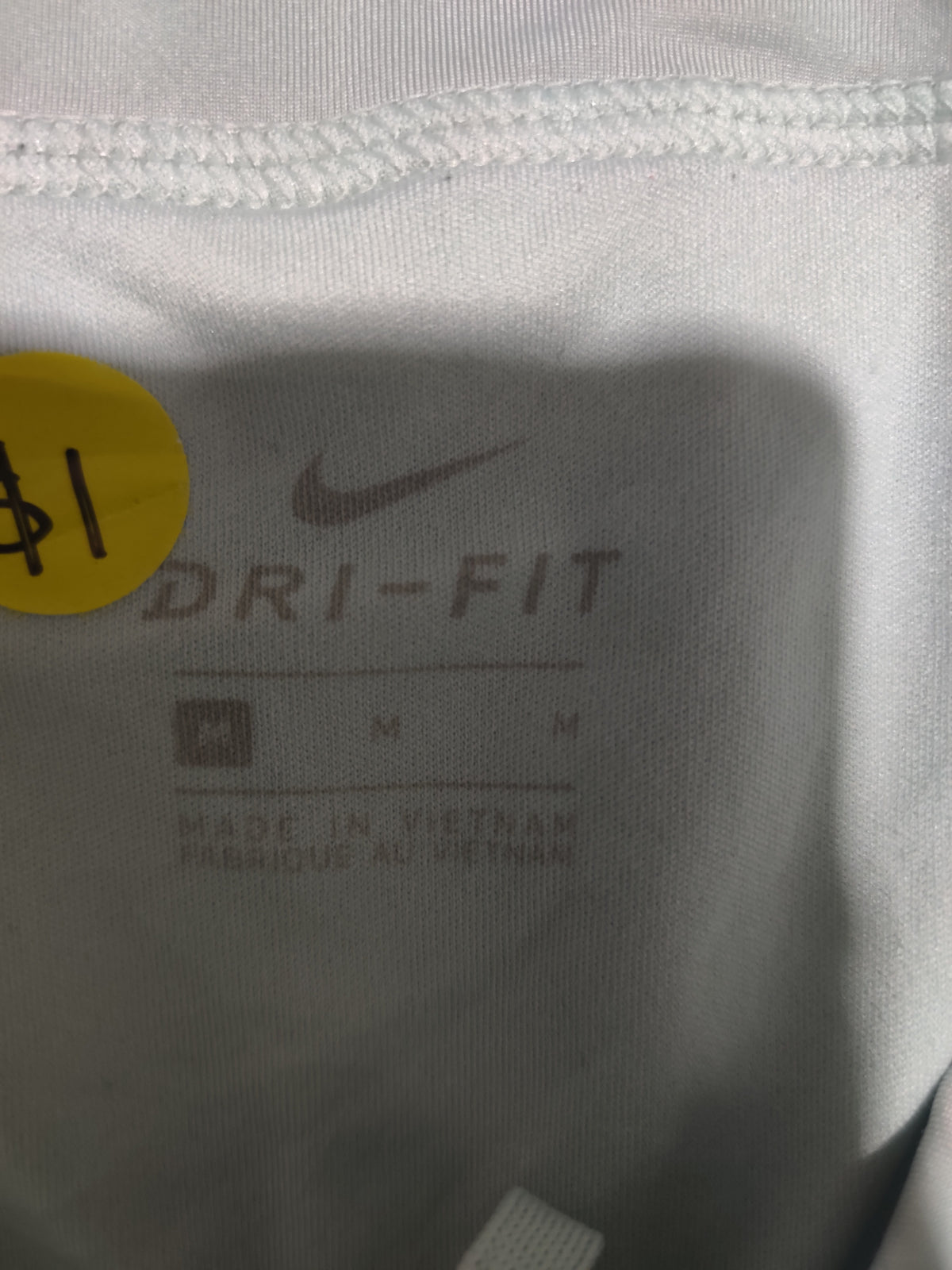 Nike Dri Fit Women White Sport Short